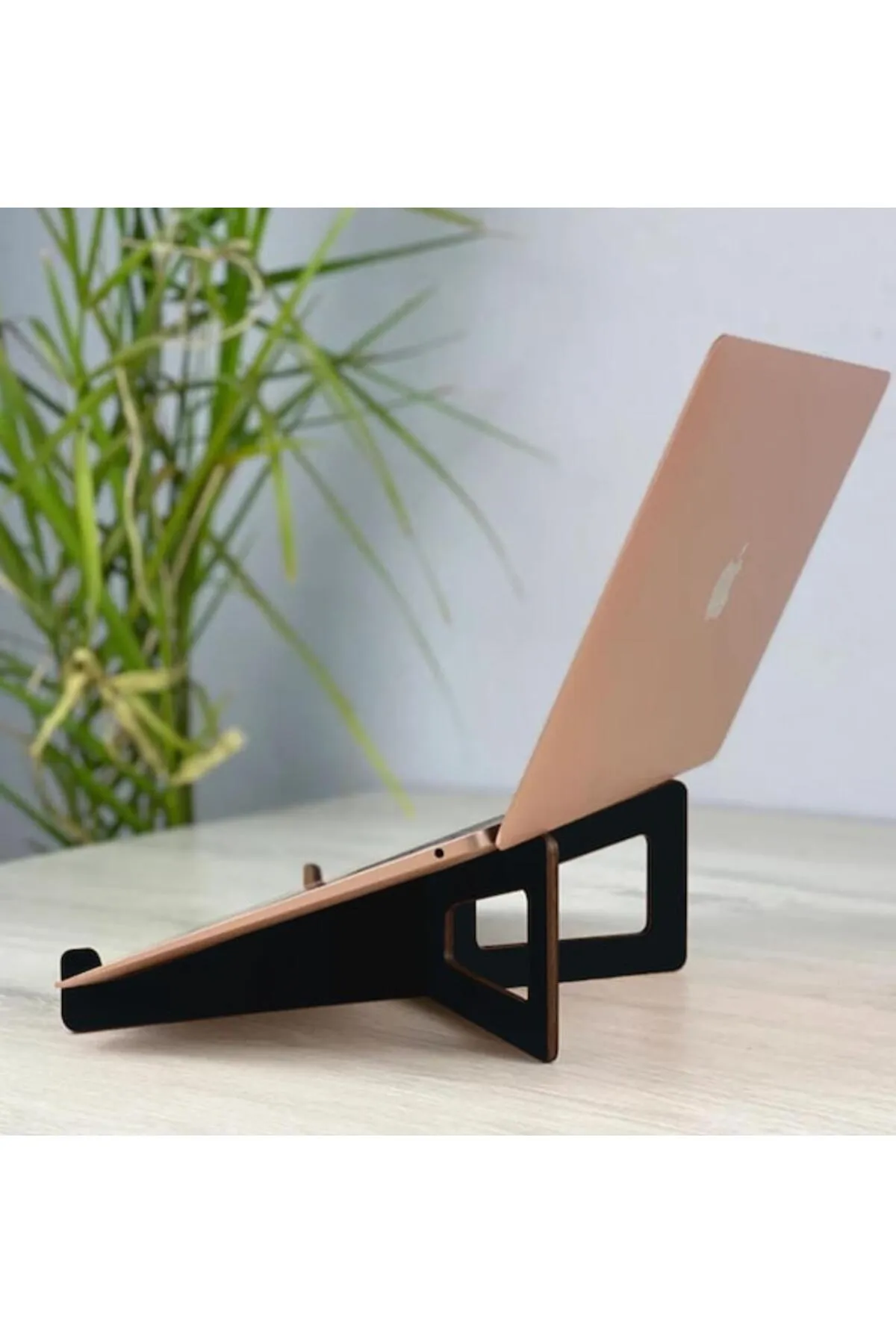 REGMUSSHOP Regmus Taşınabilir Kahverengi Ahşap Notebook Yükseltici&laptop Standı