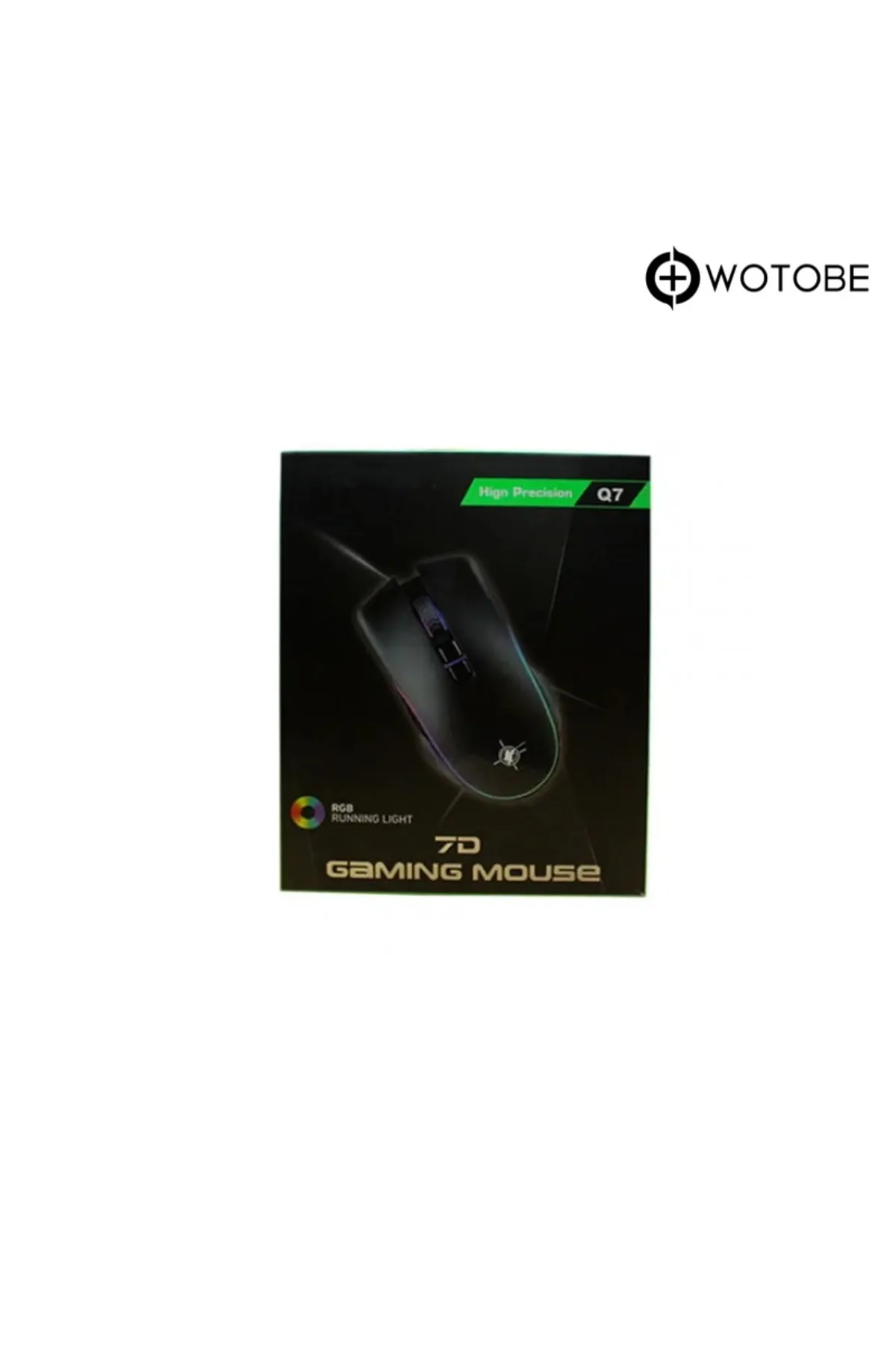 WOTOBE Renk Değiştiren RGB Gaming Mouse 3200 DPI