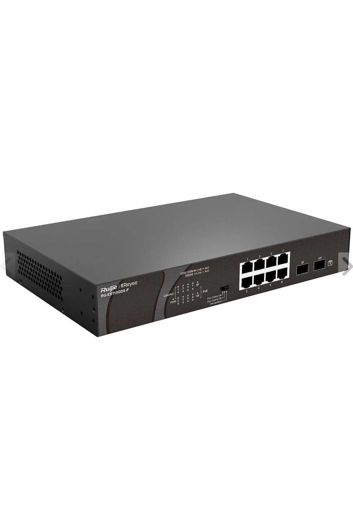 Genel Markalar -reyee Rg-es110gds-p 8 Port Poe 10-100-1000mbps 2 Port Sfp 120w