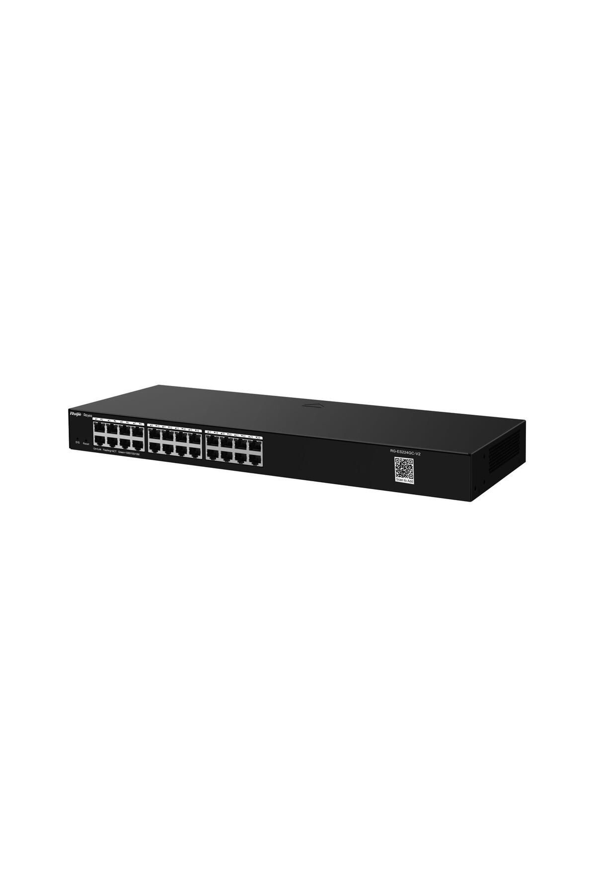 RUIJIE Reyee RG-ES224GC 24 Port Gigabit Ruijie Colud Yönetilebilir Switch Metal Kasa