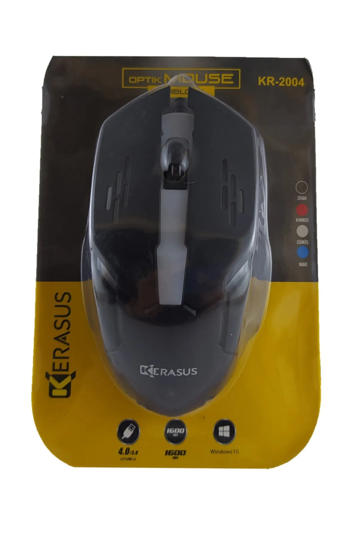 Kerasus Rgb 6 Renk Led 1600 Dpı Optik Oyuncu Gaming Mouse