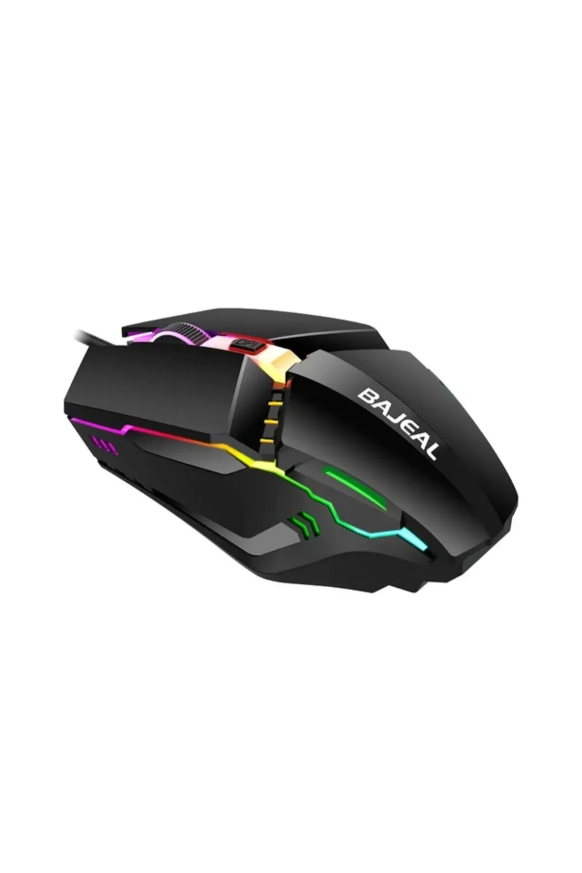 HOBİPİX Rgb Işıklı 1,5 mt Kablolu 4 Tuşlu Gamer Oyuncu Mouse 1600 dpi