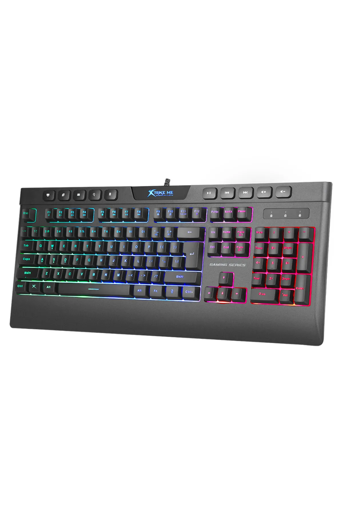 UnDePlus RGB Işıklı Oyuncu Klavyesi Xtrike Me KB-508