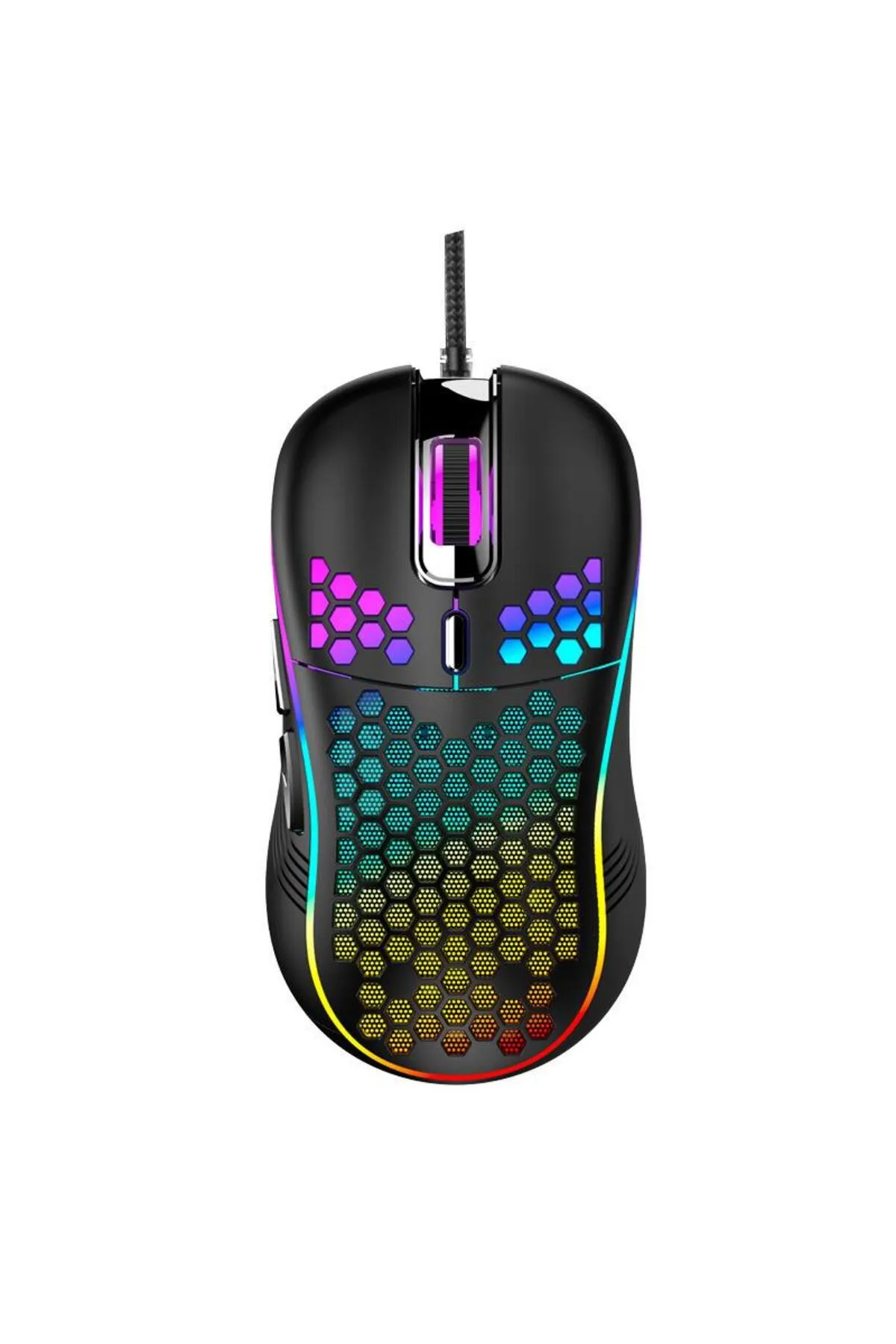 Valkyrie Rgb Led Işıklı 6 Tuşlu 7200dpı  Uyumlu  Gaming Oyuncu Mouse Siyah Modern Tasarım 431550