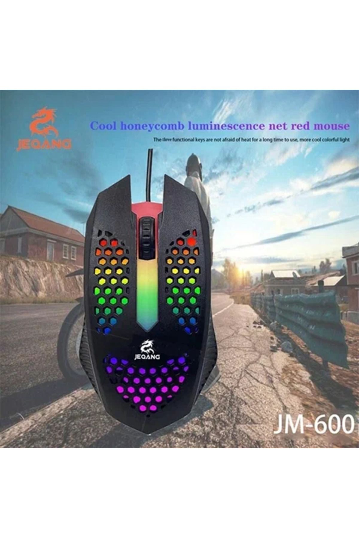 MMPSHOP RGB Ledli Gaming Gamer El Havanlandırmalı Terletme Yapmaz Dpı Ayarlı Oyuncu Mause