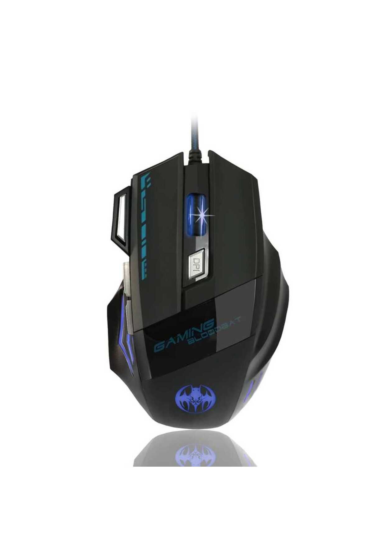 Canpay RGB Renkli LED Işıklar ve Dayanıklı Yapıyla Oyuncu Gaming Mouse (İleri ve Geri Tuşlu,6800 DPI)