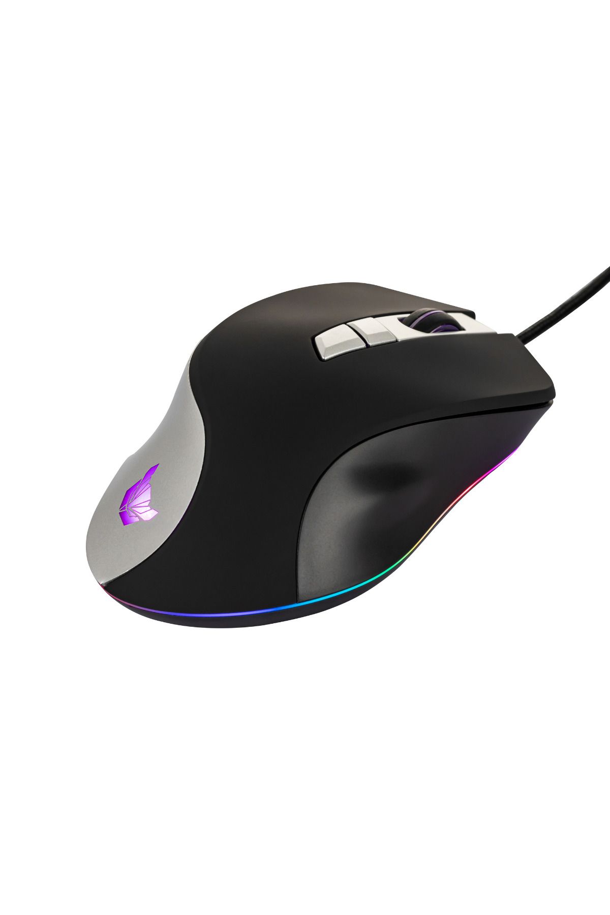 Rowl Rgm-04 Aves Usb Siyah Rgb Aydınlatmalı 7200dpı Makrolu Gaming Oyuncu Mouse