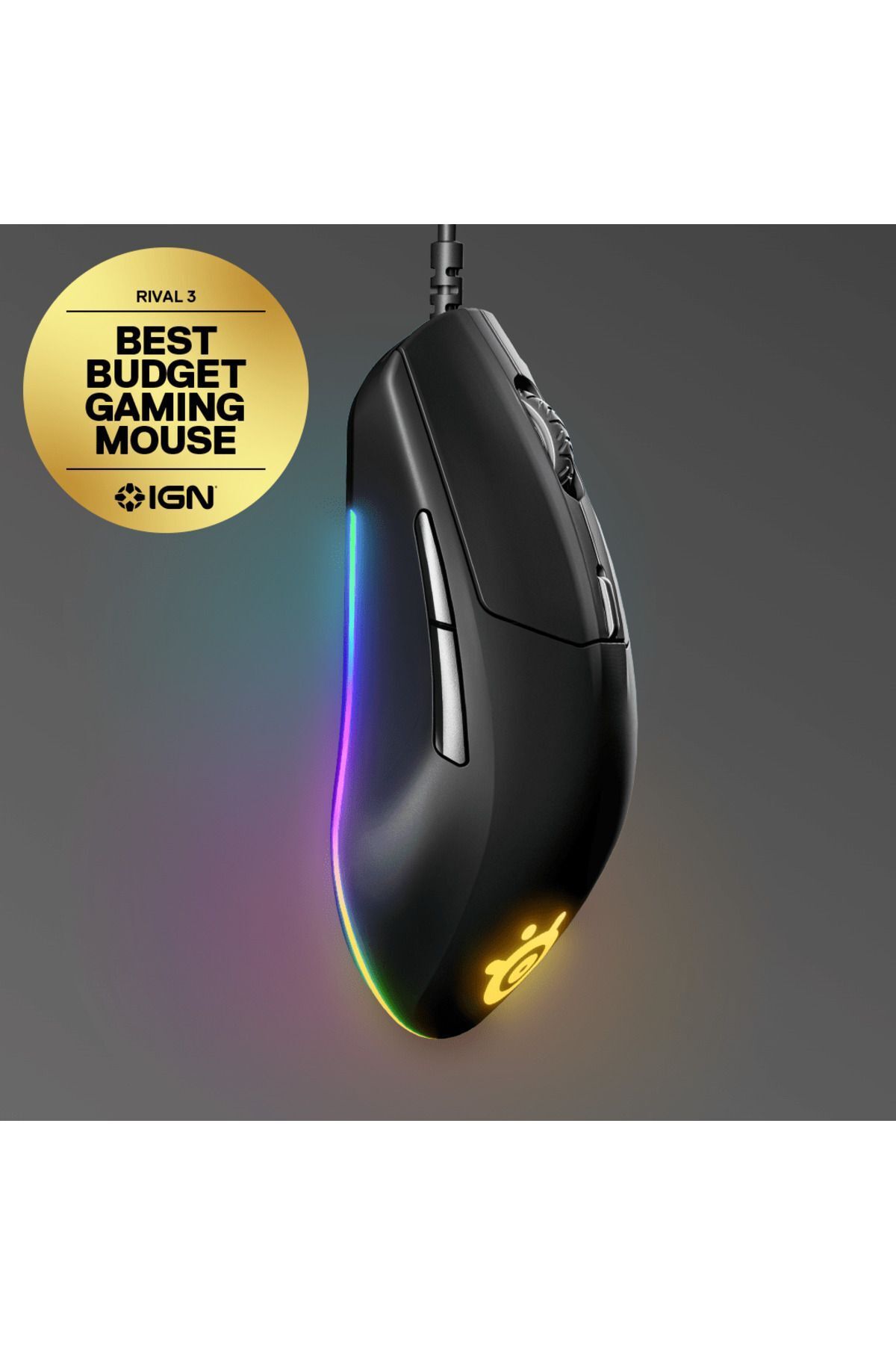 SteelSeries Rival 3 RGB Optik Kablolu Oyuncu Mouse