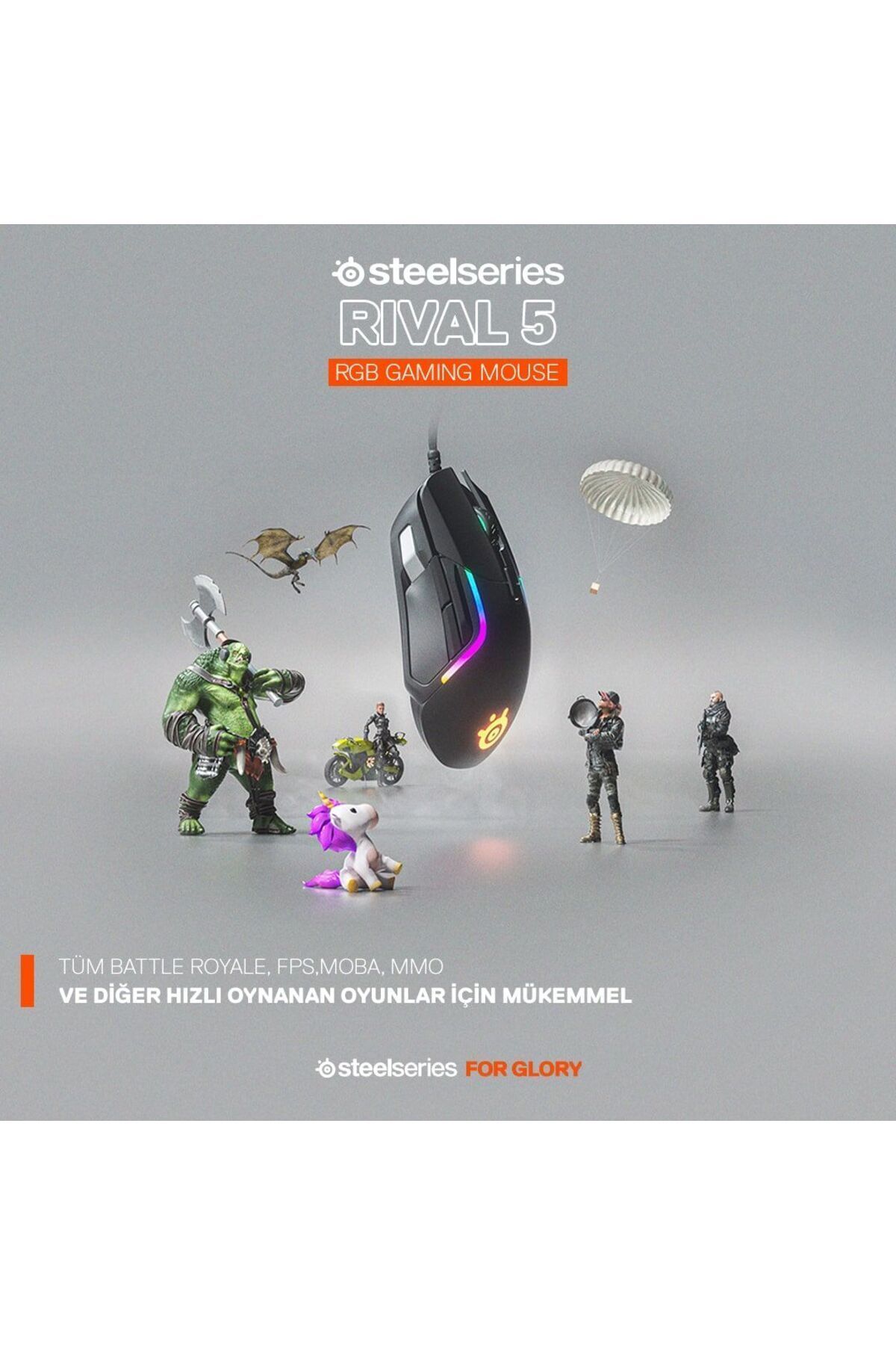 SteelSeries Rival 5 Gaming Mouse