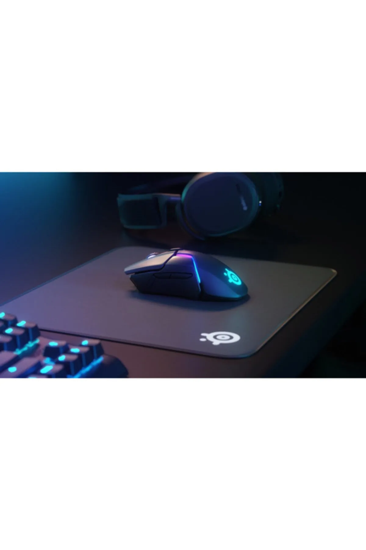 SteelSeries Rival 650 Wireless- Uyumlu Kablosuz Gaming Mouse, Çift Optik Sensör, Ayarlanabilir Ağırlık Sis