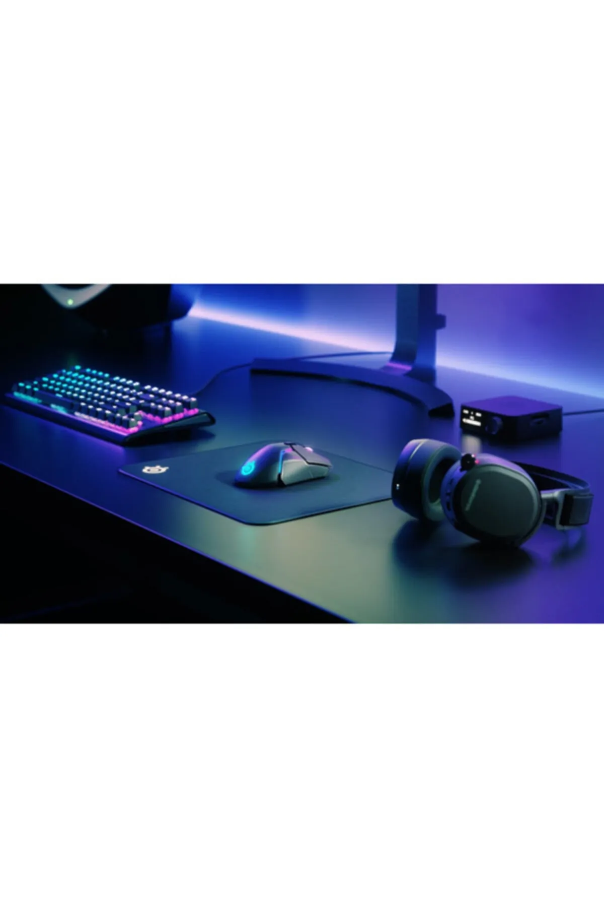 SteelSeries Rival 650 Wireless- Uyumlu Kablosuz Gaming Mouse, Çift Optik Sensör, Ayarlanabilir Ağırlık Sis