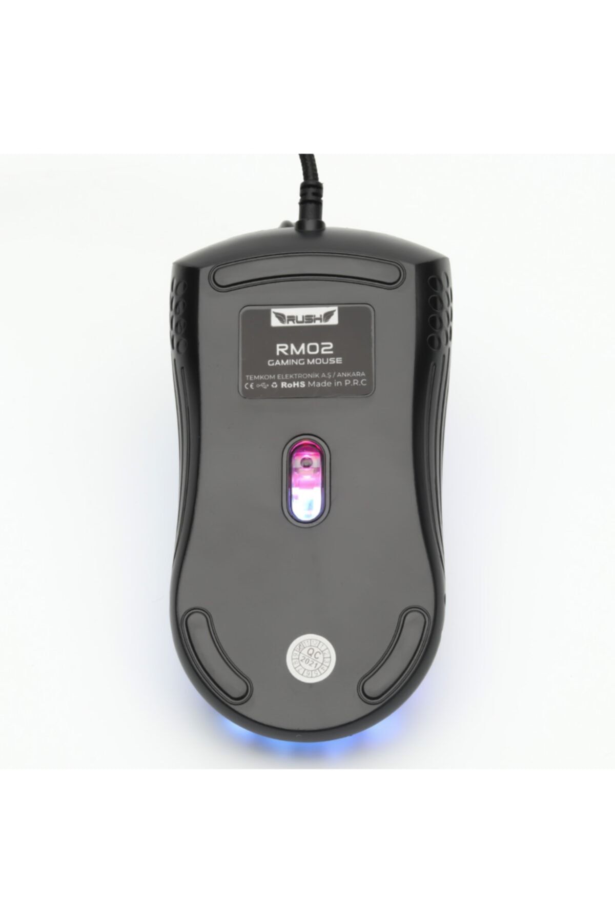 Rush Rm02 Rgb Aydınlatmalı 1600 Dpı Gaming Oyuncu Mouse