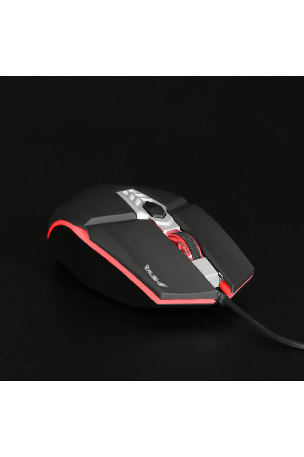 Rush Rm11 Led Aydınlatmalı 2400 Dpı Gaming Oyuncu Mouse