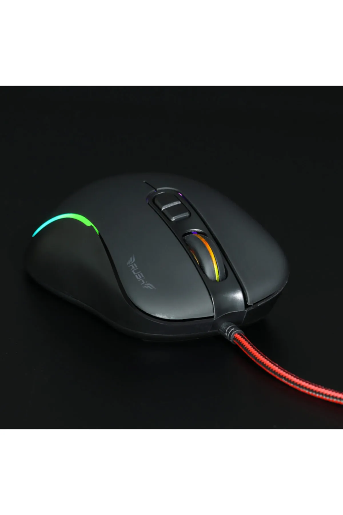 Rush Rm13 Rgb Aydınlatmalı 2400 Dpı Gaming Oyuncu Mouse