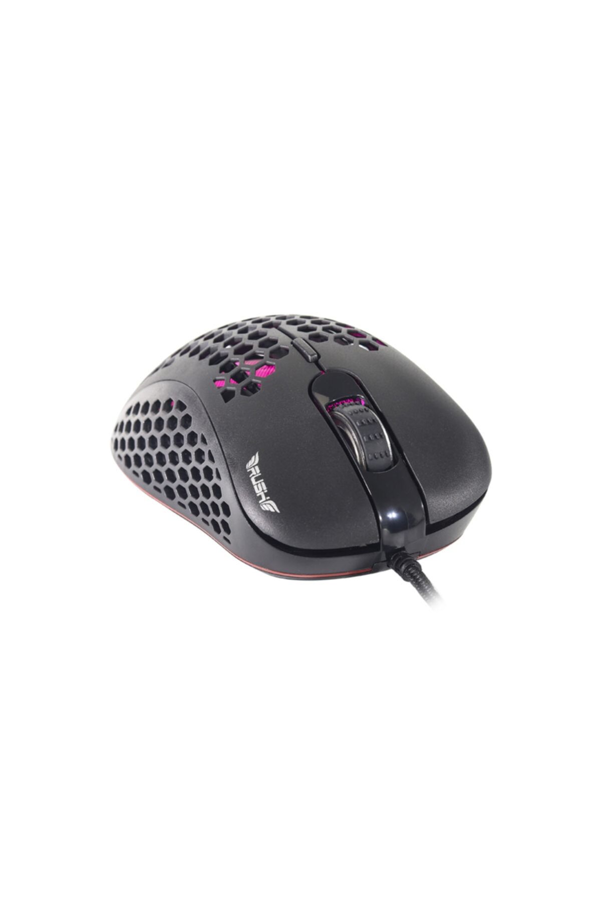 Rush Rm14 Hex Led Aydınlatmalı 2400 Dpı Gaming Oyuncu Mouse