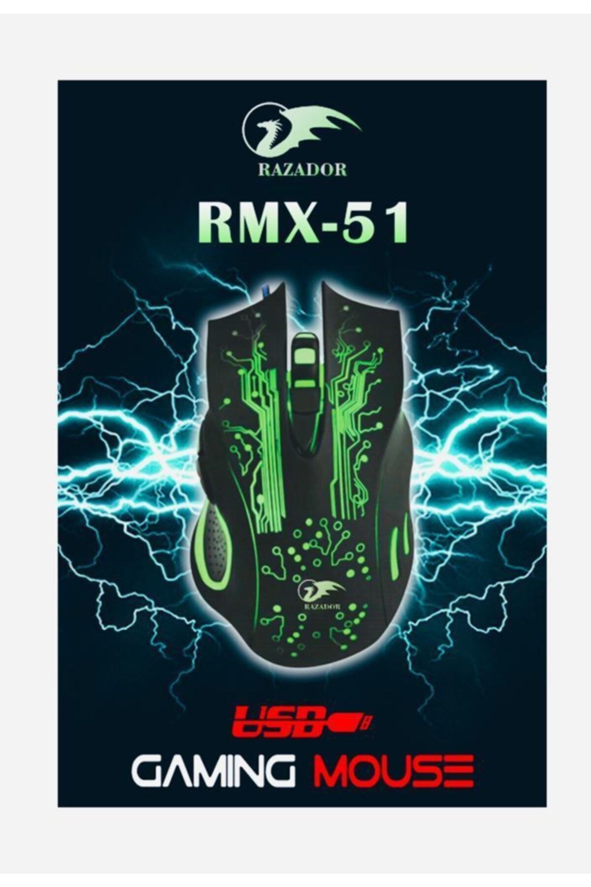 Razador Rmx-51 Işıklı Gaming Oyuncu Mouse