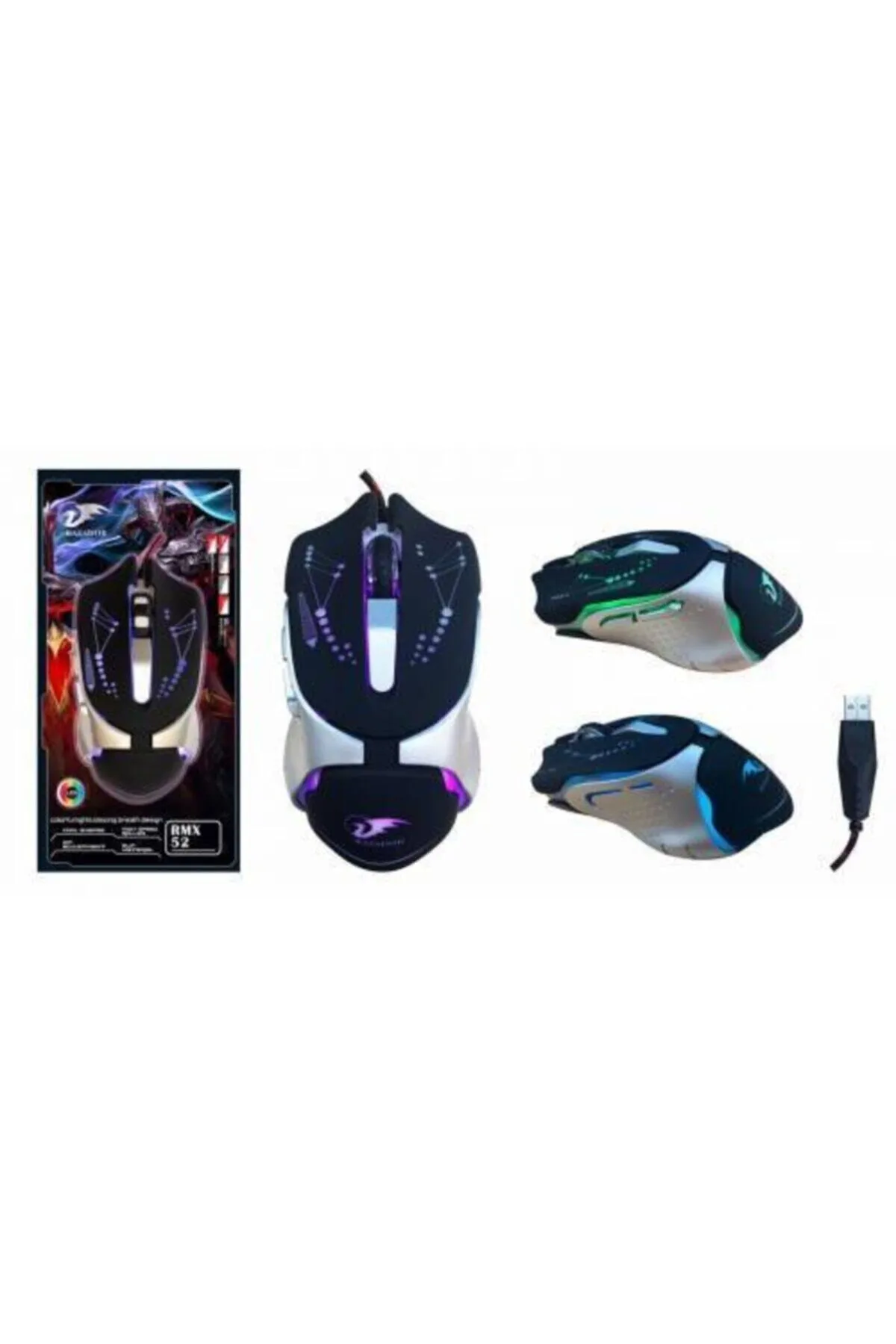 Razador Rmx-52 Işıklı Gaming Oyuncu Mouse