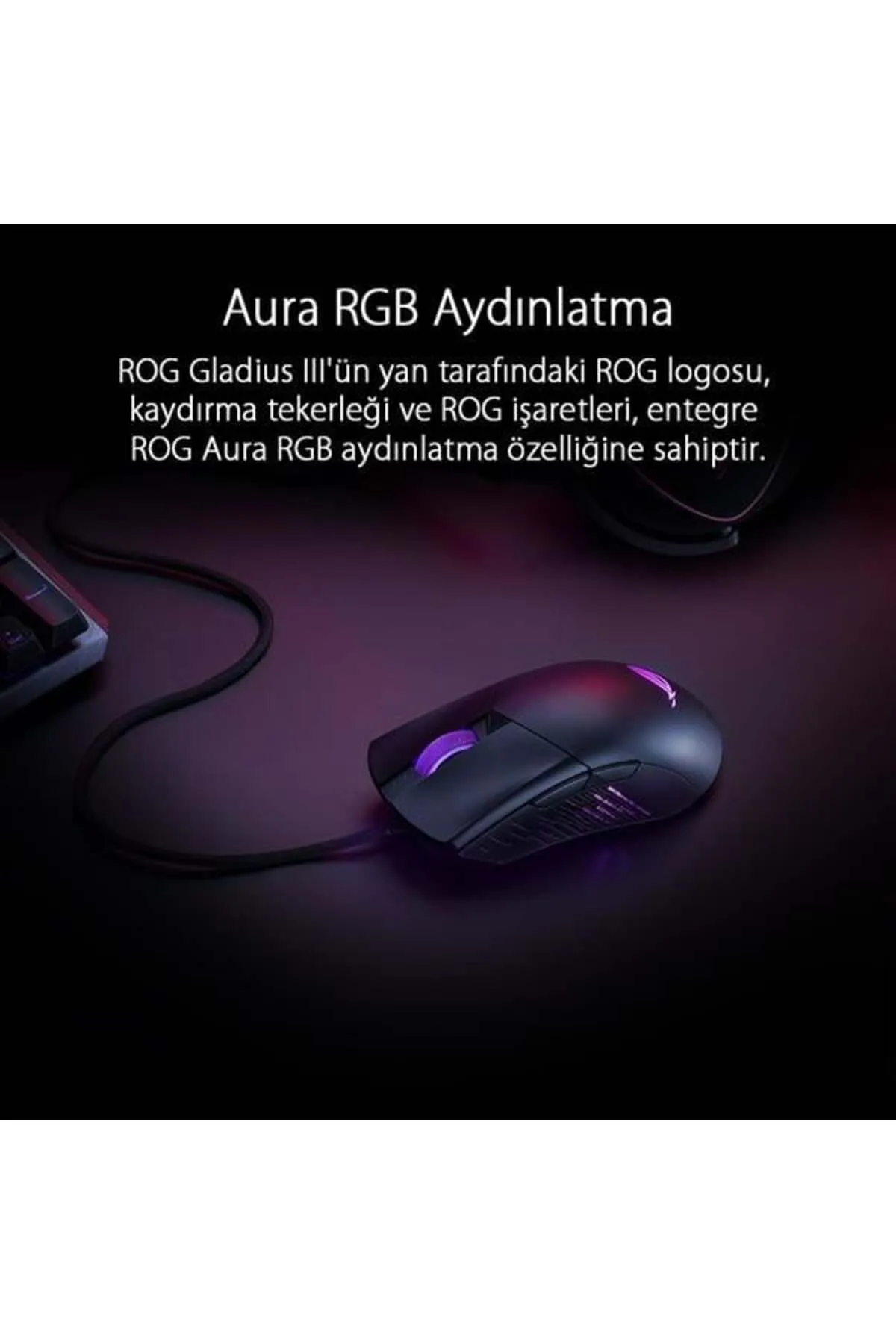 Asus Rog Gladıus Iıı 26000dpi Gamıng Mouse