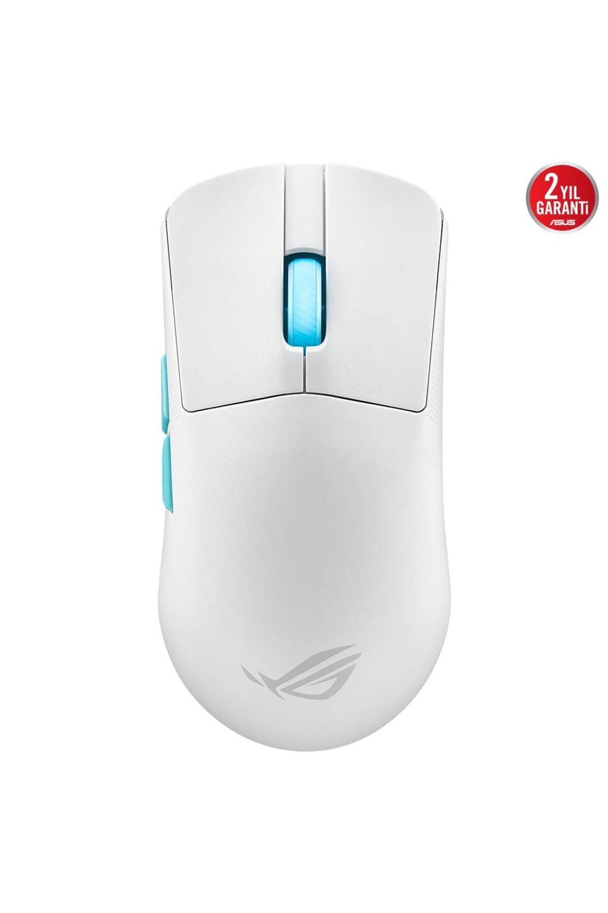 Asus ROG Harpe Ace Aim Lab White Edition Kablosuz Oyuncu Mouse Modern Tasarım 826334