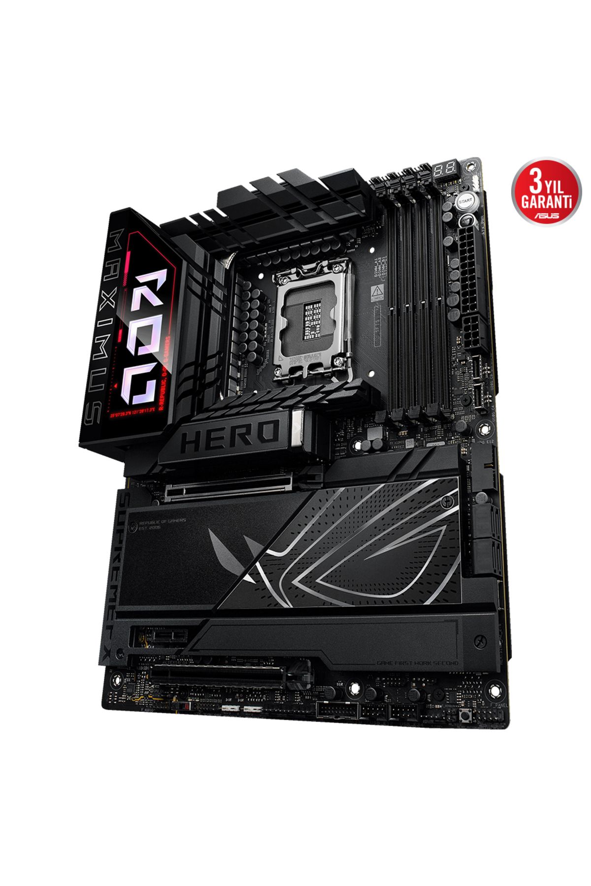 Asus ROG MAX Z890 HERO DDR5 6XM2 USB3.2 WIFI7 RGB LAN ATX