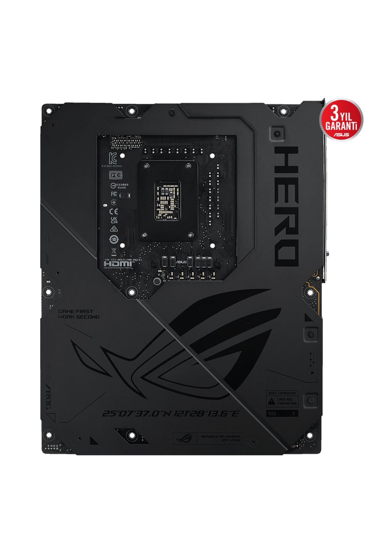 Asus ROG MAX Z890 HERO DDR5 6XM2 USB3.2 WIFI7 RGB LAN ATX