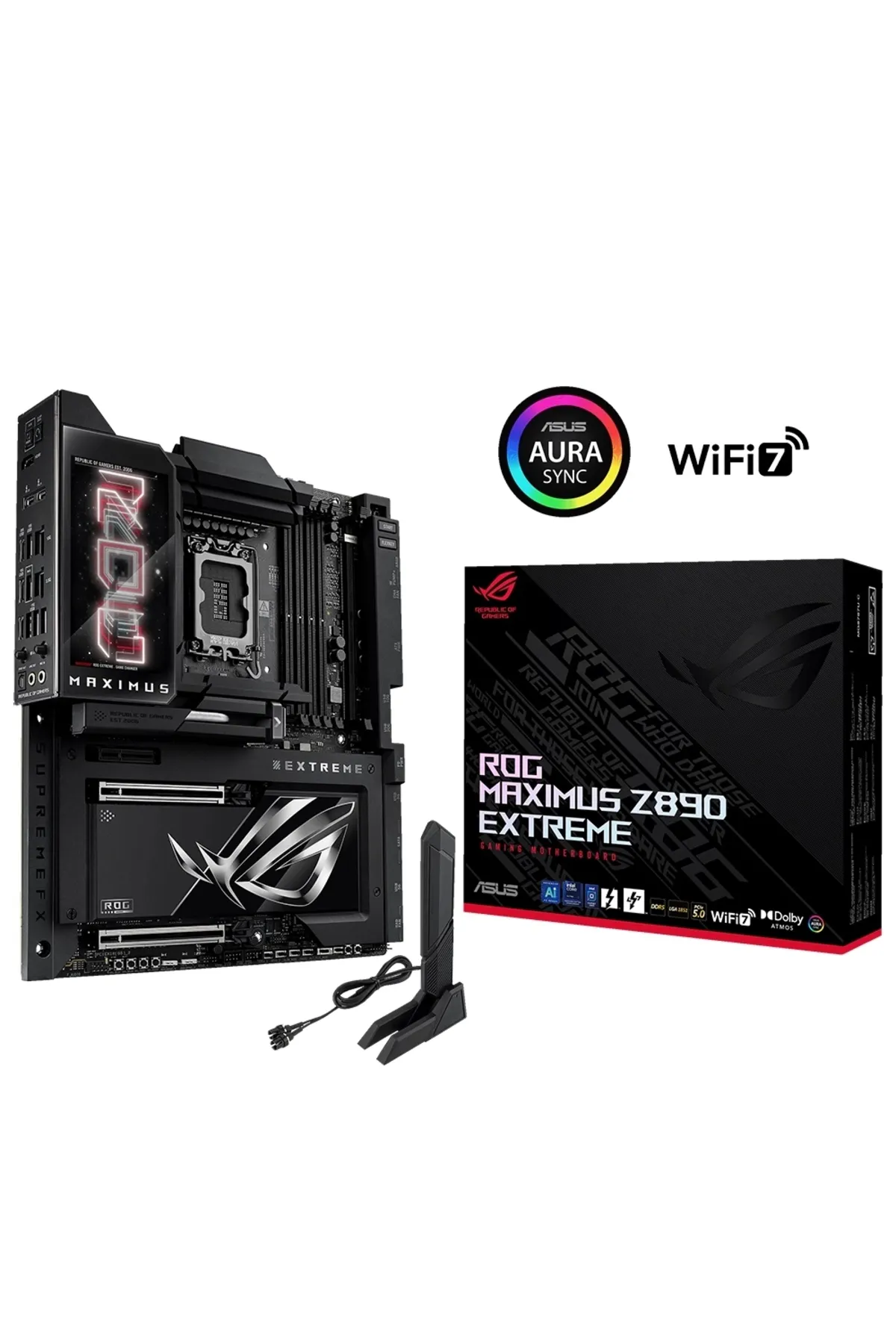 Asus ROG MAXIMUS Z890 EXTREME WiFi 8800mhz(OC) RGB M.2 1851p E-ATX Anakat