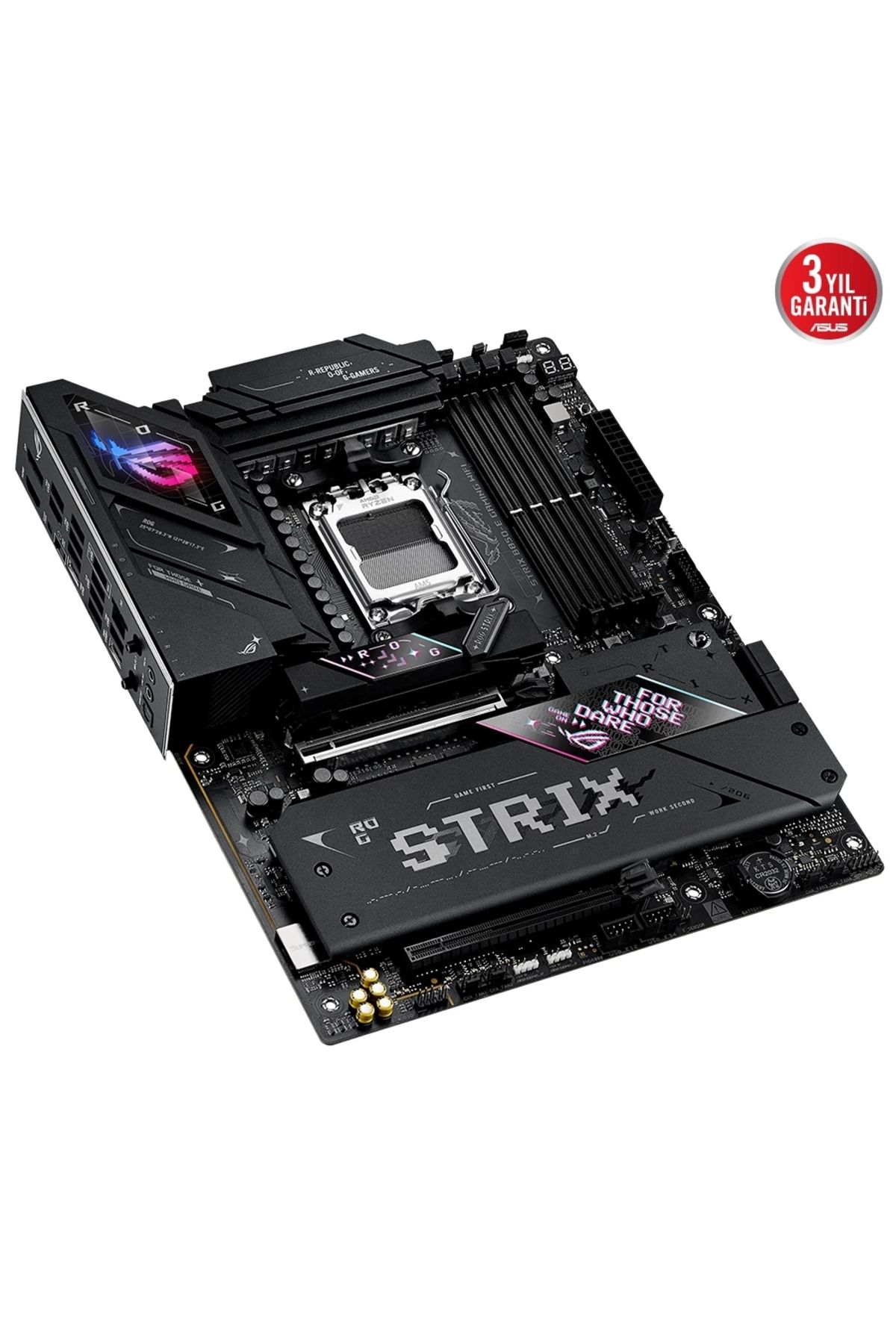 Asus ROG STRIX B850-E GAMING WIFI AMD B850 AM5 DDR5 8000 DP HDMI Type-C 5x M2 USB3.2 Gen 2x2 WiFi 7