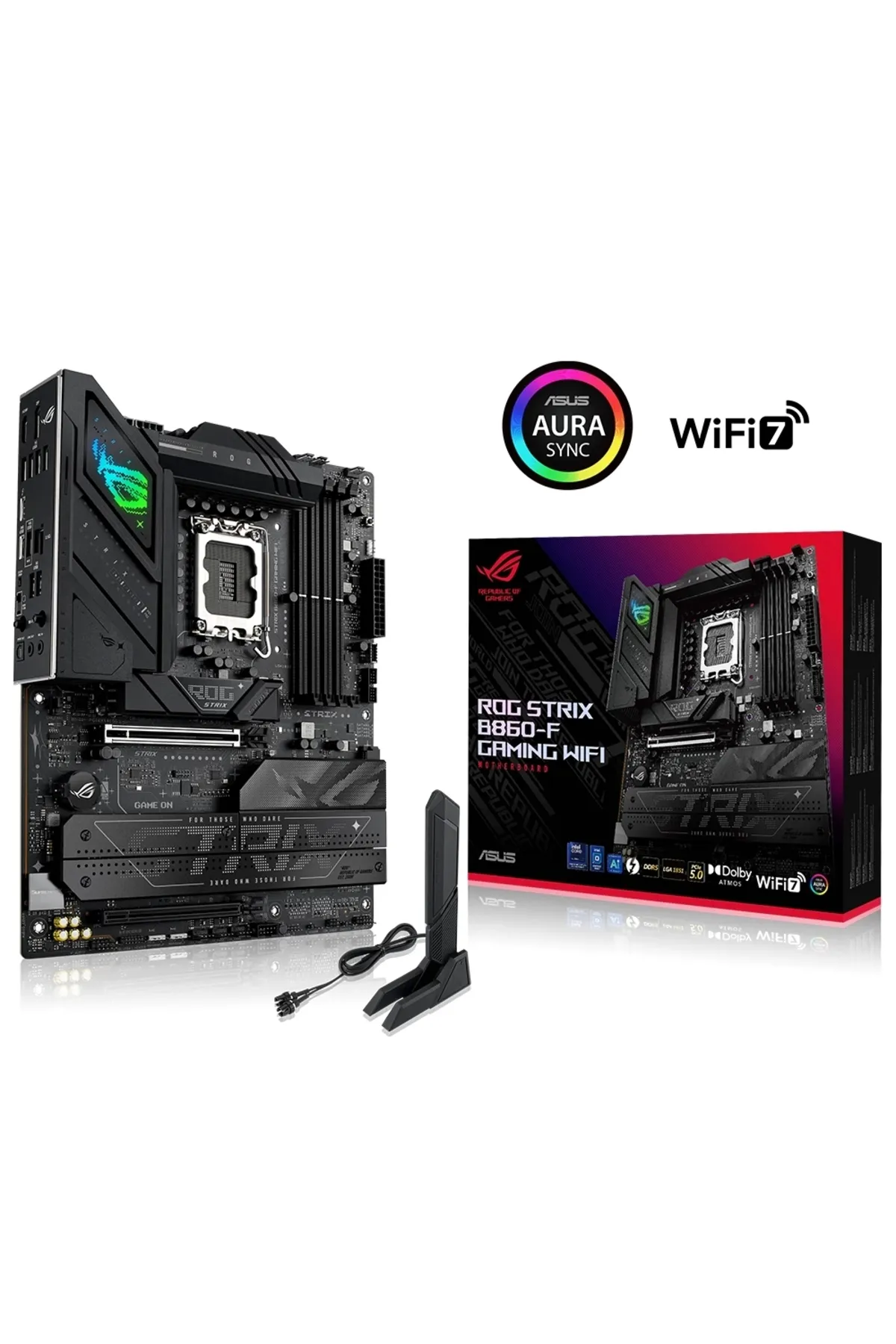 Asus ROG STRIX B860-F GAMING WIFI Intel B860 LGA1851 DDR5 9066 DP