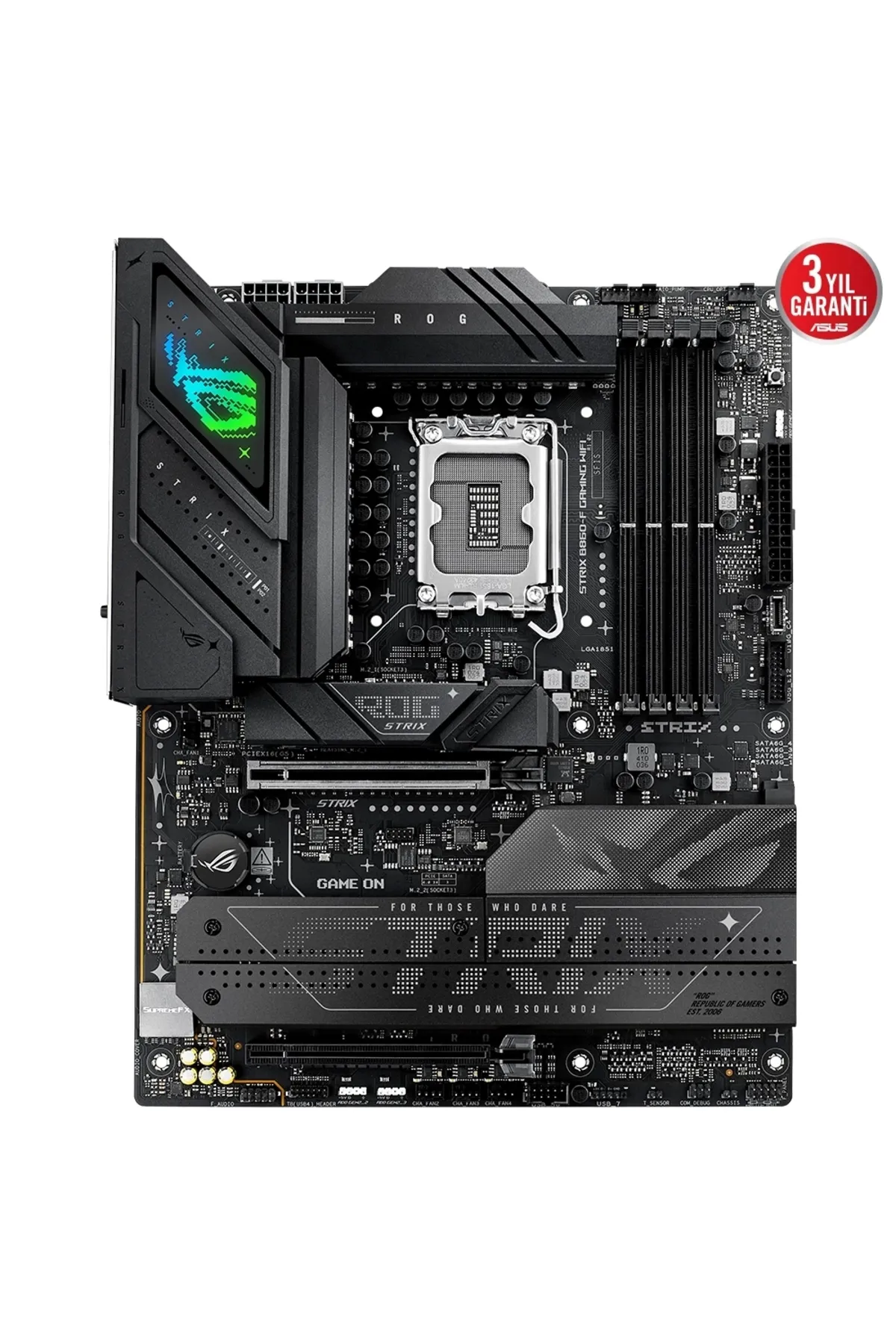 Asus ROG STRIX B860-F GAMING WIFI Intel B860 LGA1851 DDR5 9066 DP