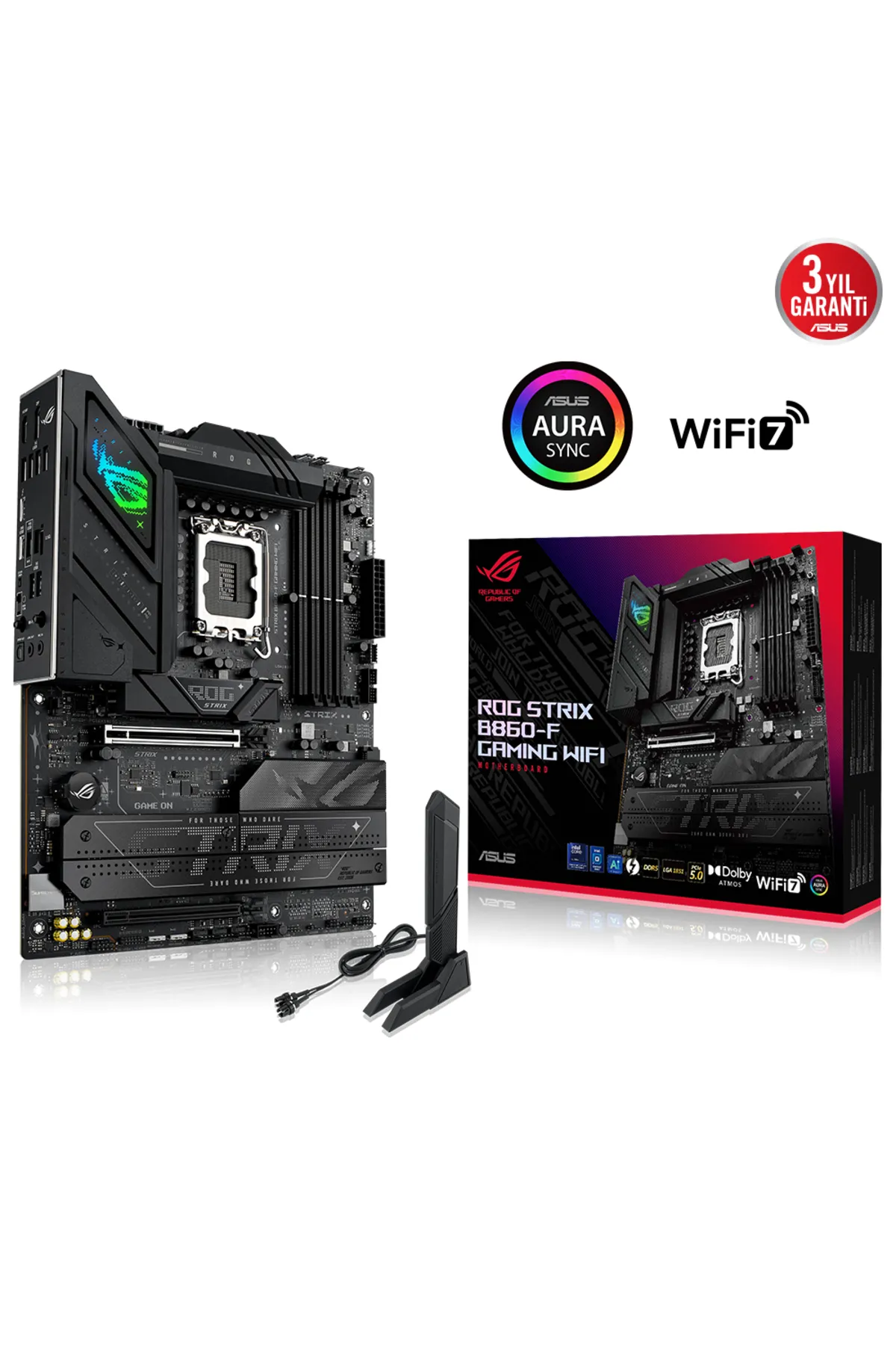 Hedef Market ROG STRIX B860-F GAMING WIFI SOKET 1851 ANAKART