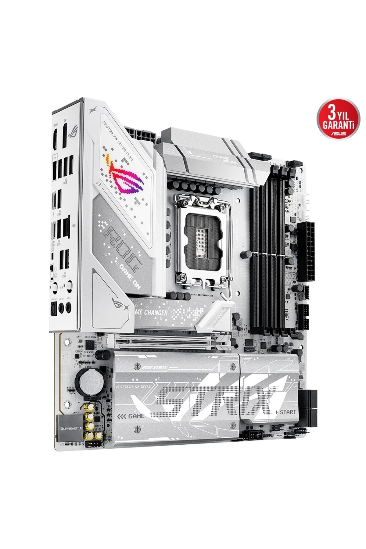 Asus ROG STRIX B860-G GAMING WIFI Intel B860 LGA1851 DDR5 8600 DP HDMI Type-C 4x M2 USB3.2 mATX