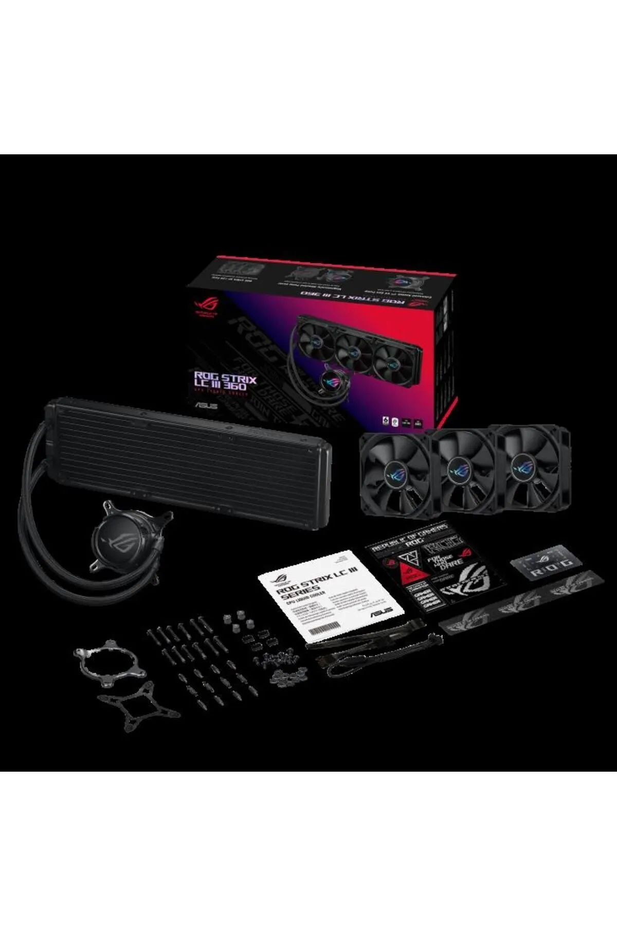 Asus Rog Strix Lc Iıı 360 360mm Işlemci Sıvı Soğutucu (90RC00T0-M0UAY0)