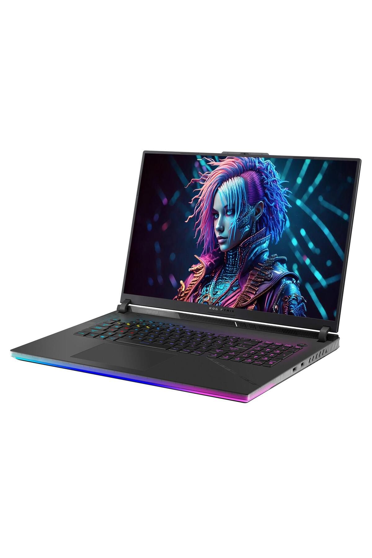 Asus ROG Strix SCAR G18 G834JYR-N6099A11 i9-14900HX 64GB 2TBSSD RTX4090 18" QHD+ W11P Dizüstü Bilgis