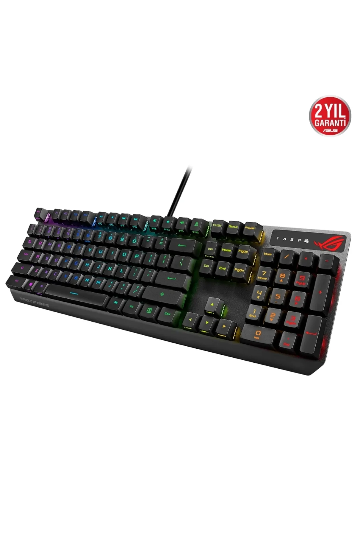 Asus Rog Strix Scope Rx Blue Switch Ip57 Su Geçirmez Ve Toza Dayanıklı Türkçe Optik Mekanik Gaming K