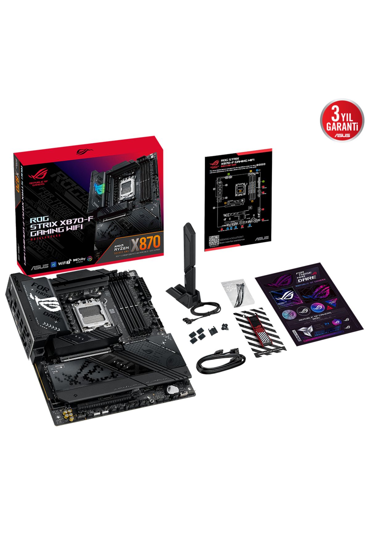 Asus ROG STRIX X870-F GAMING WIFI AMD X870 SOKET