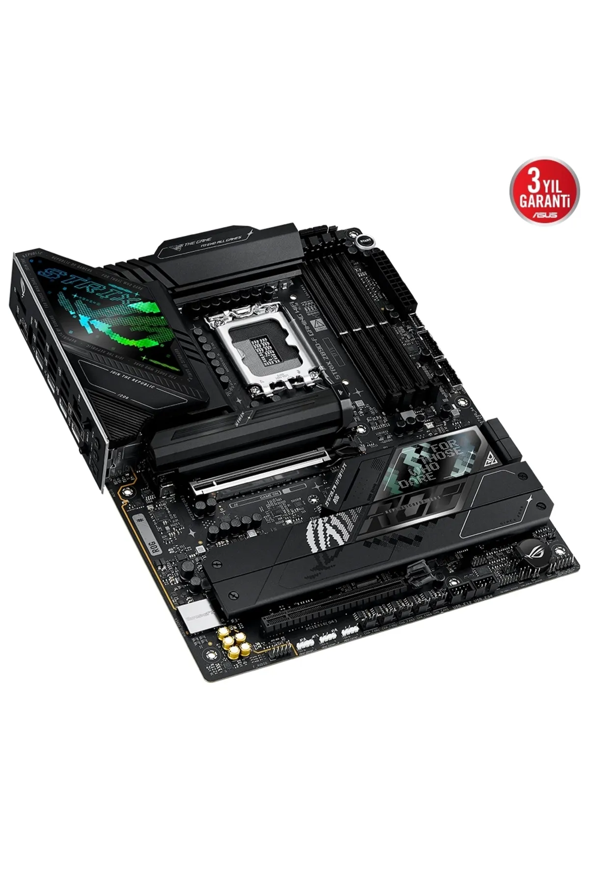 Asus Rog Strix Z890-f Gaming Wıfı 8600mhz(OC) Rgb M.2 1851p Atx Anakart