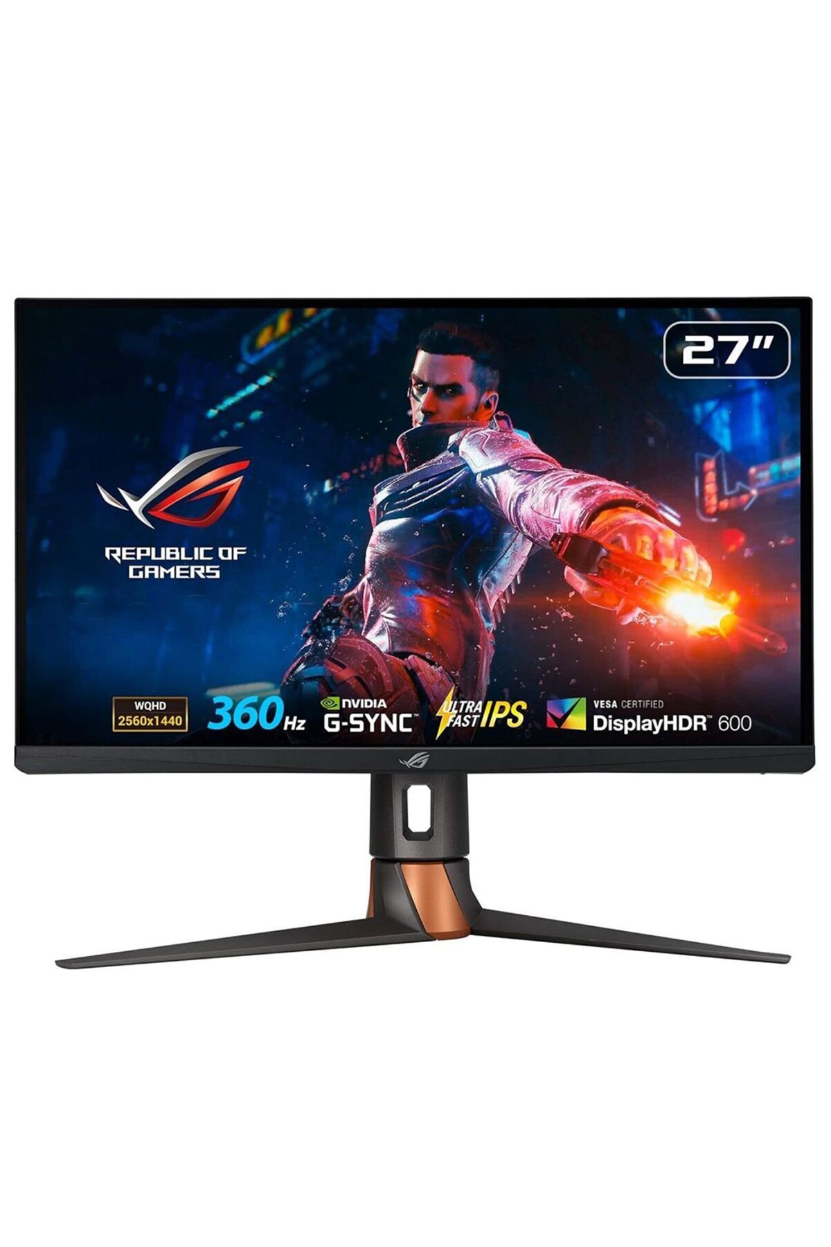 Asus Rog Swift Pg27aqn 27'' 1ms 360hz G-sync Ultrafast Ips Qhd Gaming (OYUNCU) Monitör