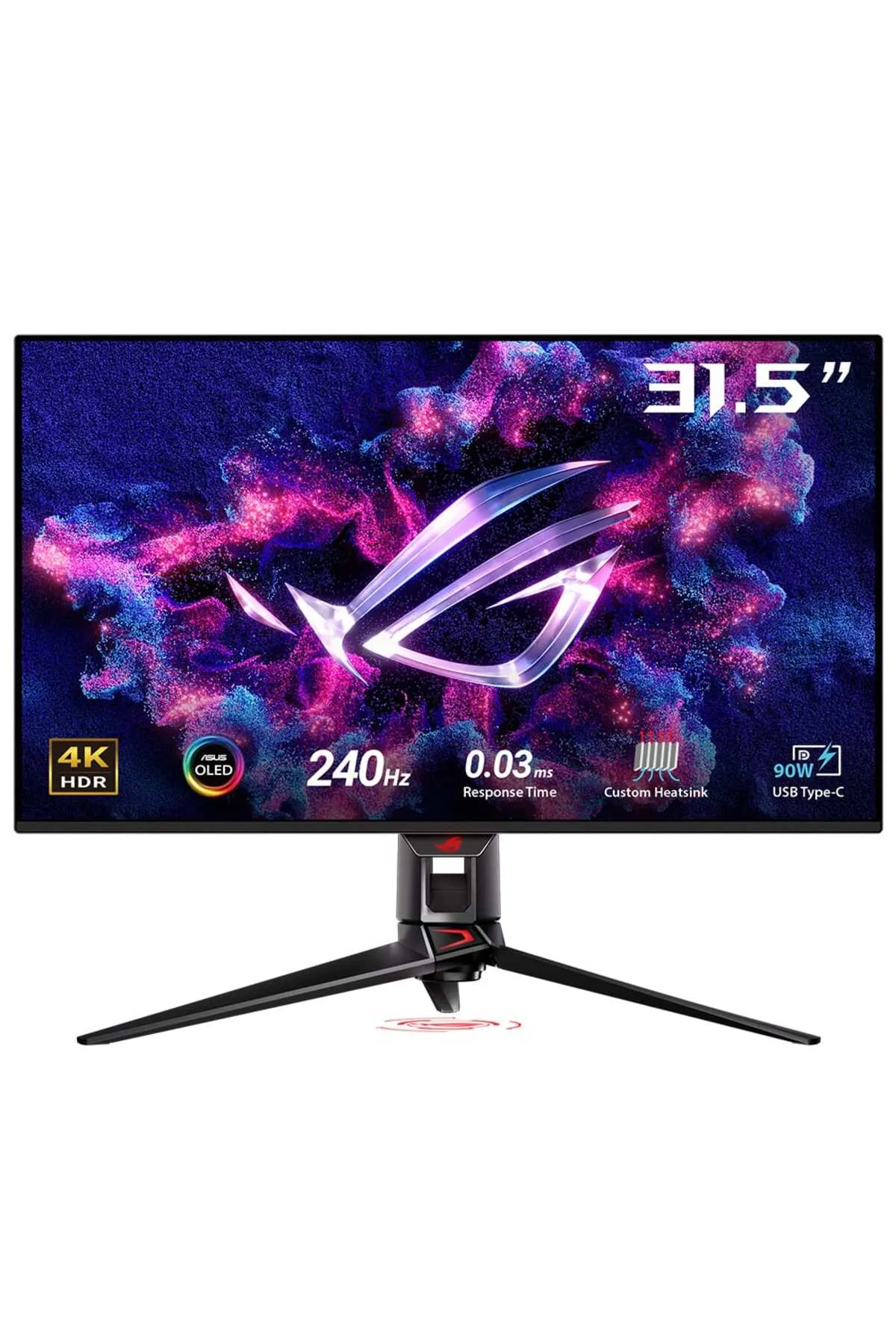 Asus ROG Swift PG32UCDM 31.5 inç 240Hz 0.03ms UHD G-Sync QD-OLED Gaming Monitör