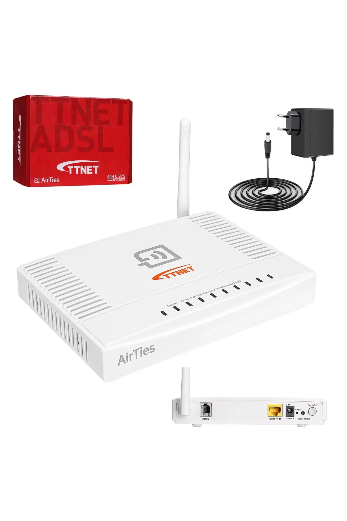 Airties RT-206V4 Kablosuz Modem Router 1 Port 150 Mbps Adsl2