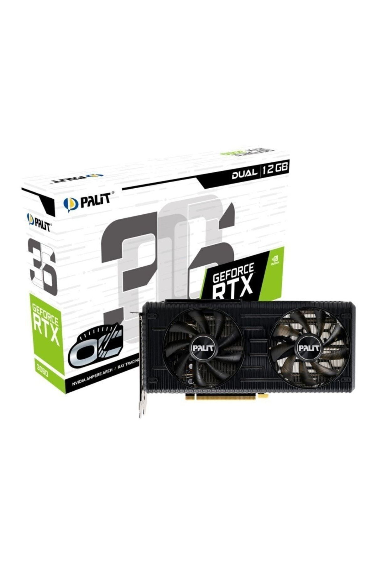 Palit Rtx3060 Dual 12gb 192bit Gddr6 Ekran Kartı