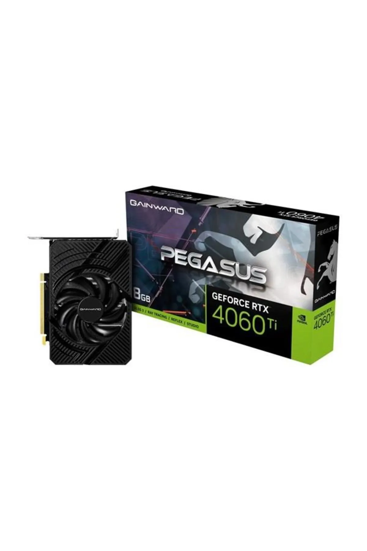 Gainward RTX4060TI 8GB PEGASUS GDDR6 128bit HDMI DP PCIe 4.0 Kutusuz