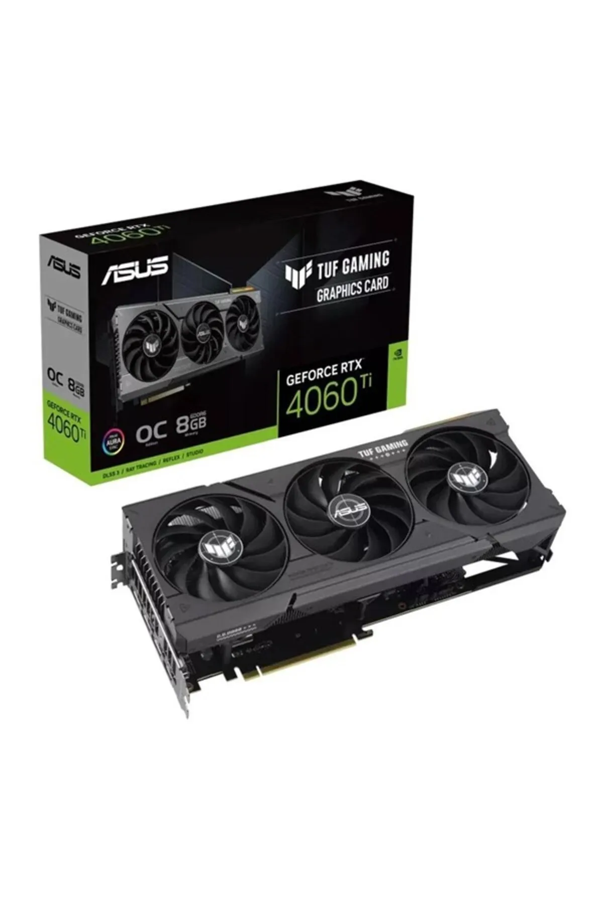 Asus RTX4060TI 8GB TUF RTX4060TI-O8G GAMING GDDR6 128bit HDMI DP PCIe 16X v4.0