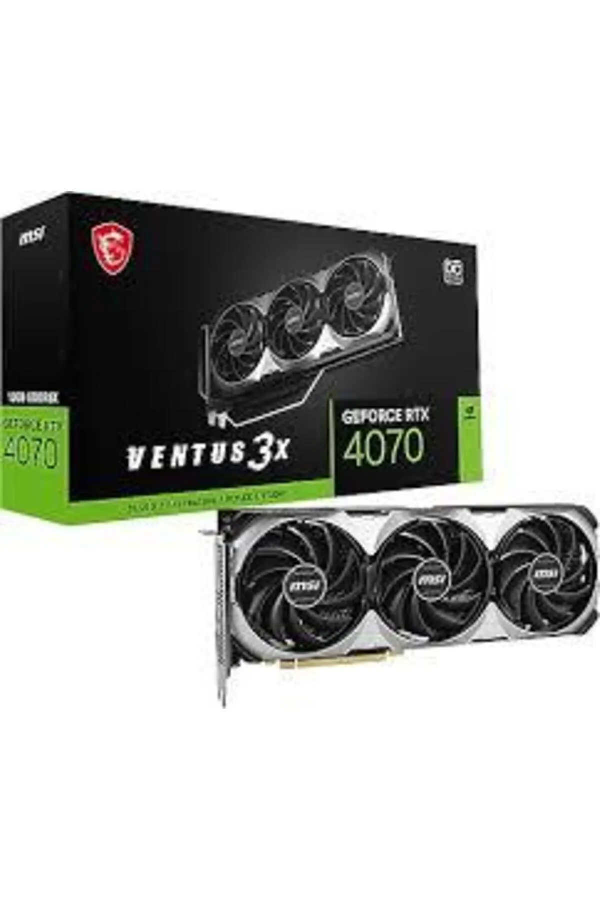 MSI Rtx4070 12gb Ventus 3x 12g Oc Gddr6x 192bit Hdmı Dp Pcıe 4.0