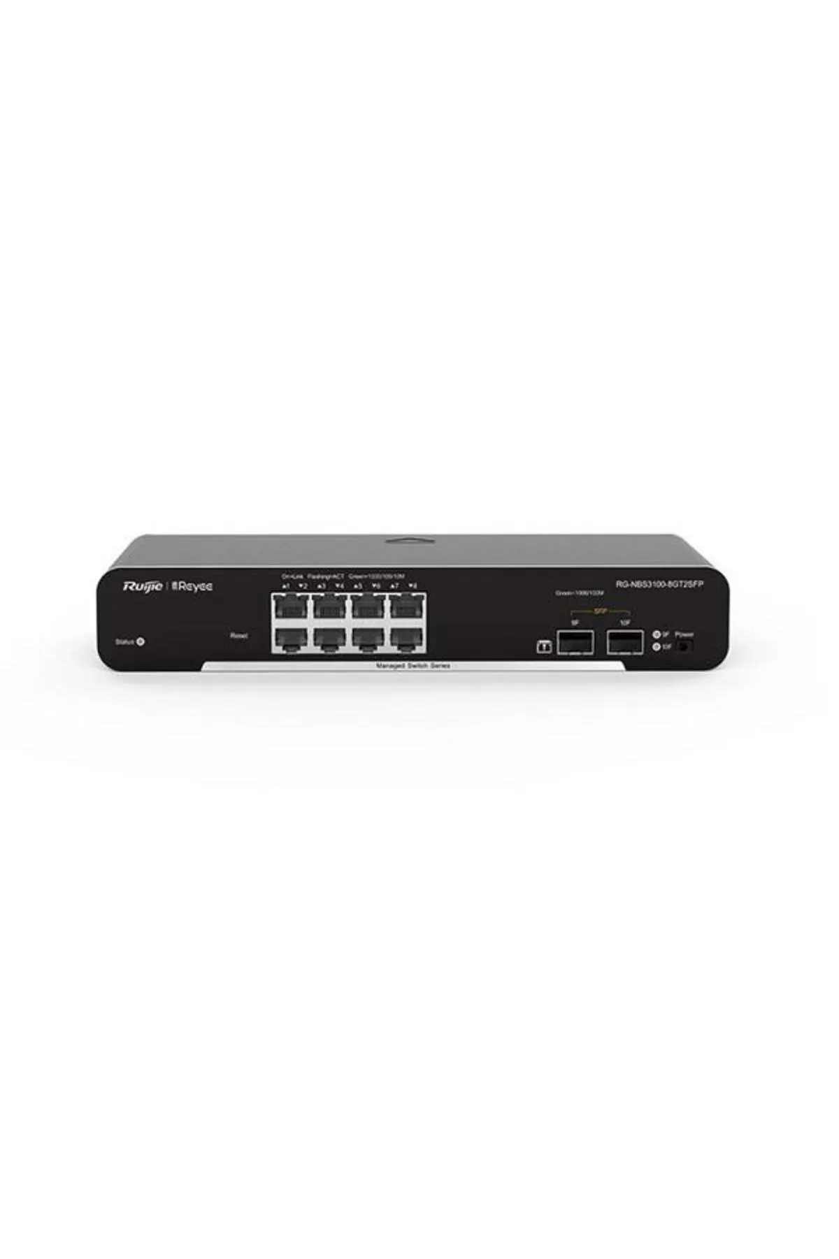 Genel Markalar Ruıjıe 24port Reyee Rg-nbs3100-24gt4sfp Gıgabıt 4x Sfp Yönetilebilir Switch Rackmount