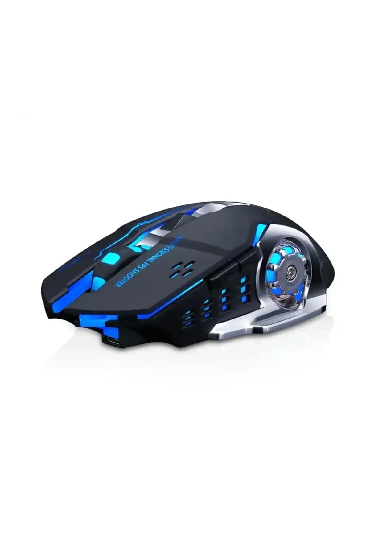 Genel Markalar RX-GM808 Gaming Wireless Rgb Oyuncu Mouse Şarjlı Pilsiz Sessiz Click