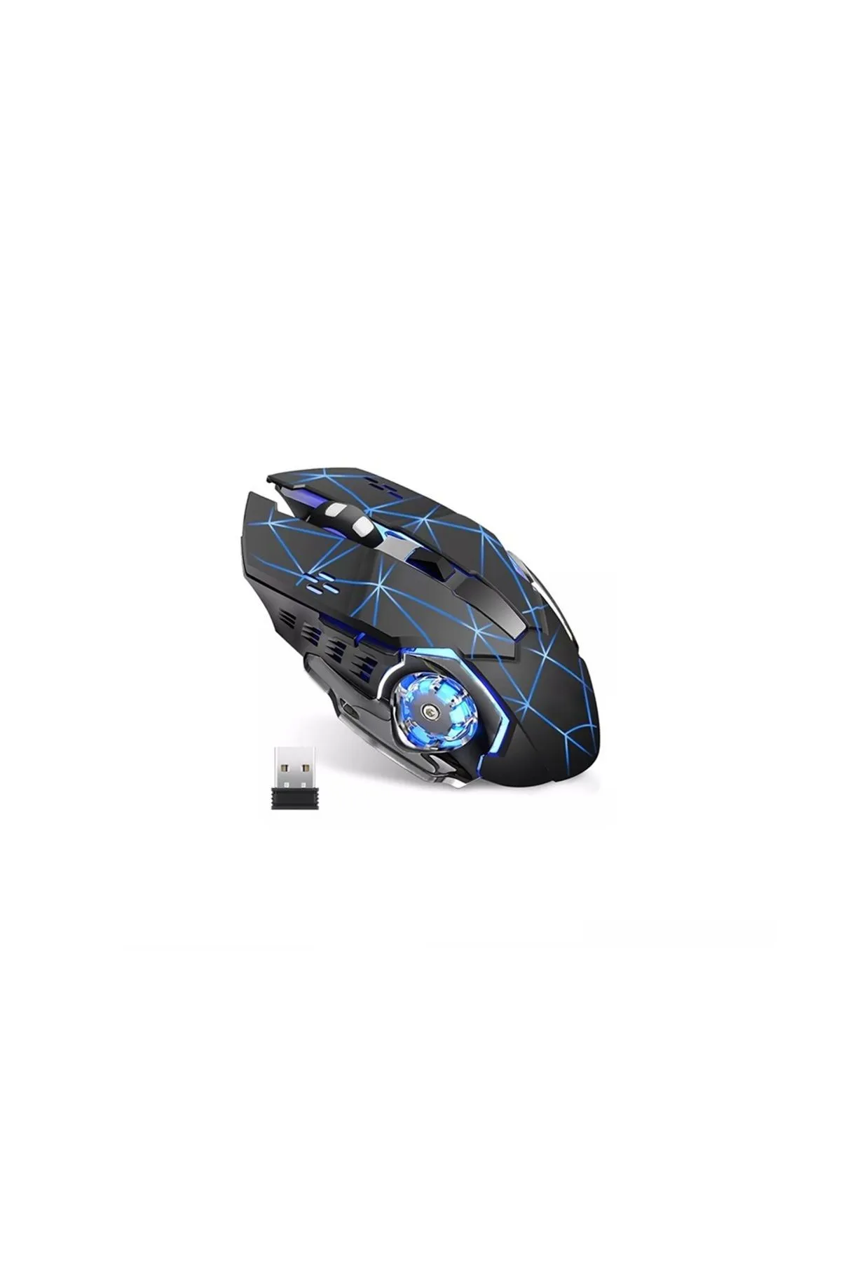 RAYNOX RX-GM809 Gaming Wireless Rgb Oyuncu Mouse Şarjlı Pilsiz Sessiz Click