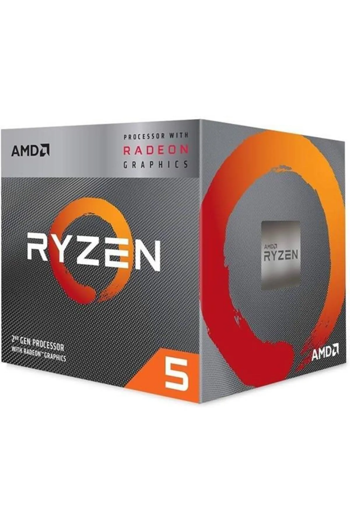 AMD Ryzen 5 3400g 3.7ghz 6mb 4çekirdekli O/b Vega 11 Am4 65w Kutulu Fanlı