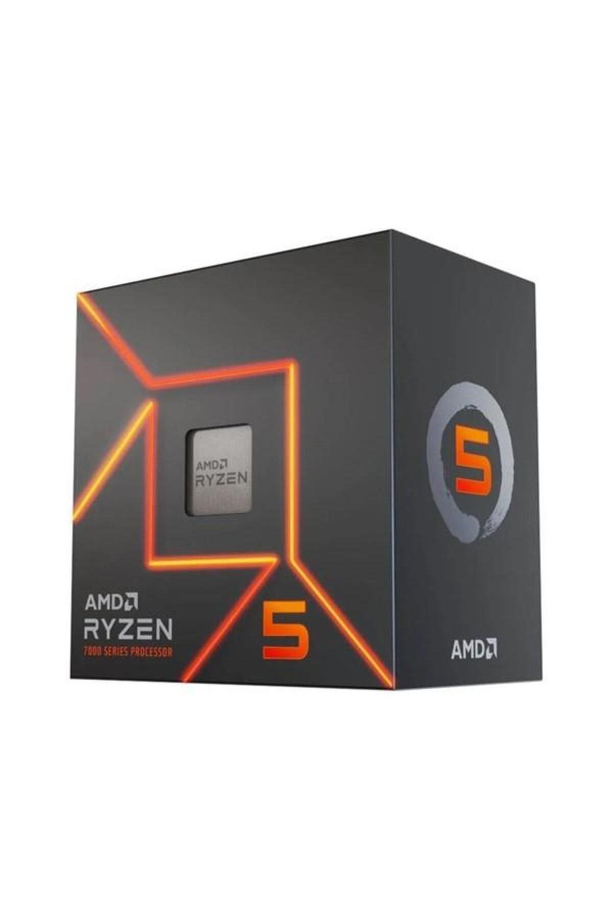 AMD Ryzen 5 7600 38mb 6çekirdekli O/b Uhd Am5 65w Kutulu Fanlı