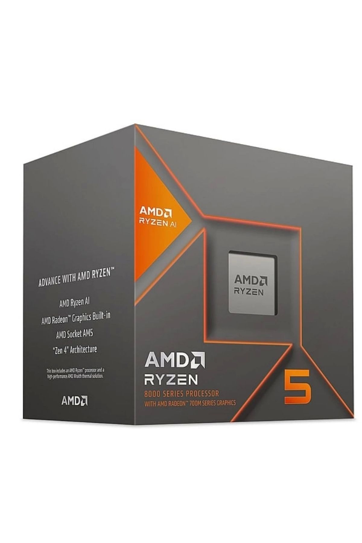 AMD Ryzen 5 8600g 100-100001237box (4.3GHZ - 5.0GHZ) 22mb Am5 65w Kutulu Işlemci