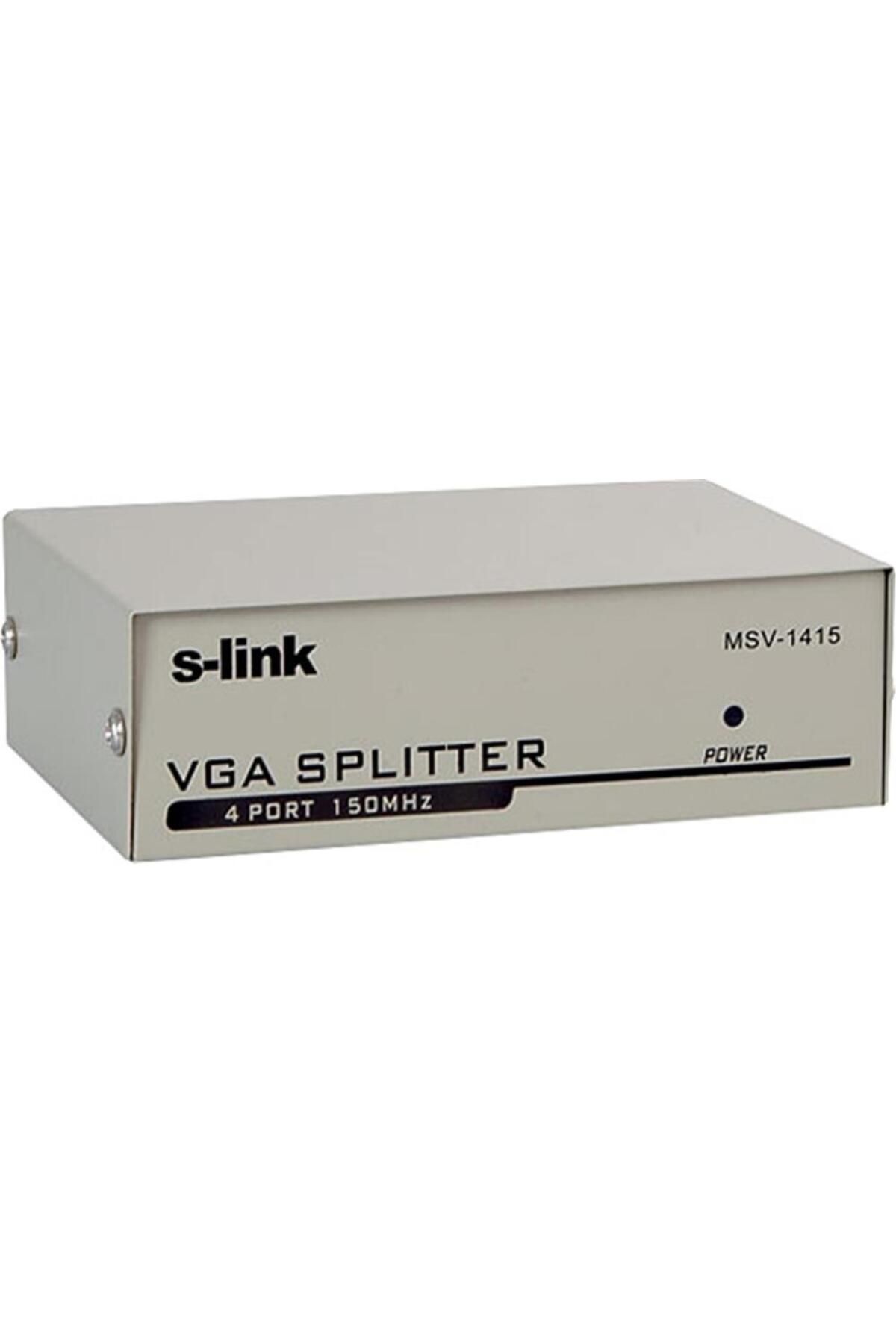 Nusrat Bilişim S-link msv-1415 1PC-4 Vga 150mhz Monitör Çoklayıcı